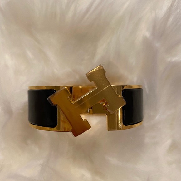 ⭐️ SOLD ⭐️ NWT Authentic Hermès Clic Clac Bracelet - Picture 9 of 13